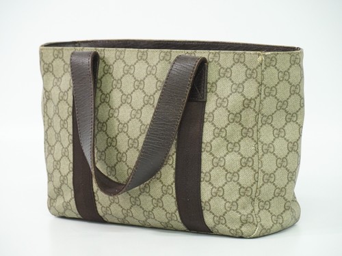 GUCCI 141976 GG Supreme Canvas Tote Handtasche Beige - Bild 2 von 15