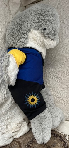 Vintage 2001 The Bear Factory Dolphin Plush Stuffed Animal 16" Gray Ocean - Picture 2 of 4