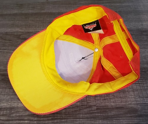 SELTENE Disney/Pixar Lightning McQueen I Am Speed Kleinkind Mütze, rot, mit Gesicht - Bild 2 von 3