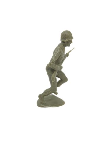 Vintage Large 5" US Army Man Green Plastic Military Figure 1960s - Picture 3 of 5