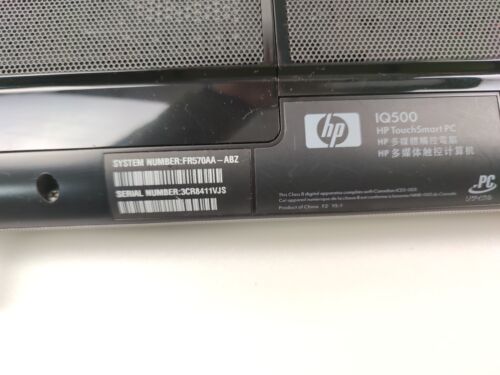 HP IQ500 TOUCH SMART PC IQ512IT INTEL CORE 2 T7250 4 GB RAM 500GB ROM ANTENNA TV - Foto 14 di 15