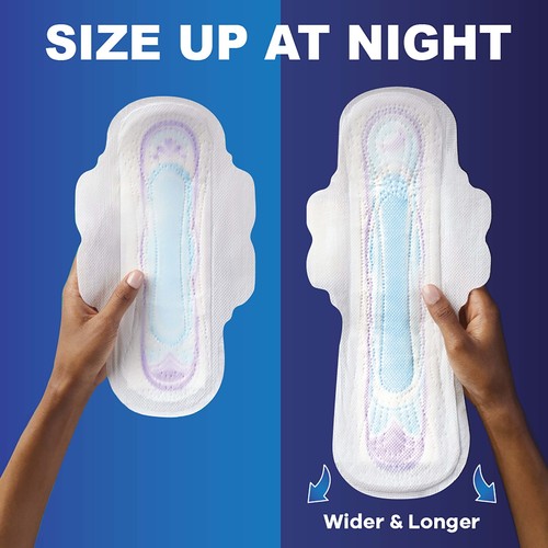 52 CT Always Ultra Thin Pads with Wings, Size 3, Extra Long Super Absorbency - Picture 6 of 9
