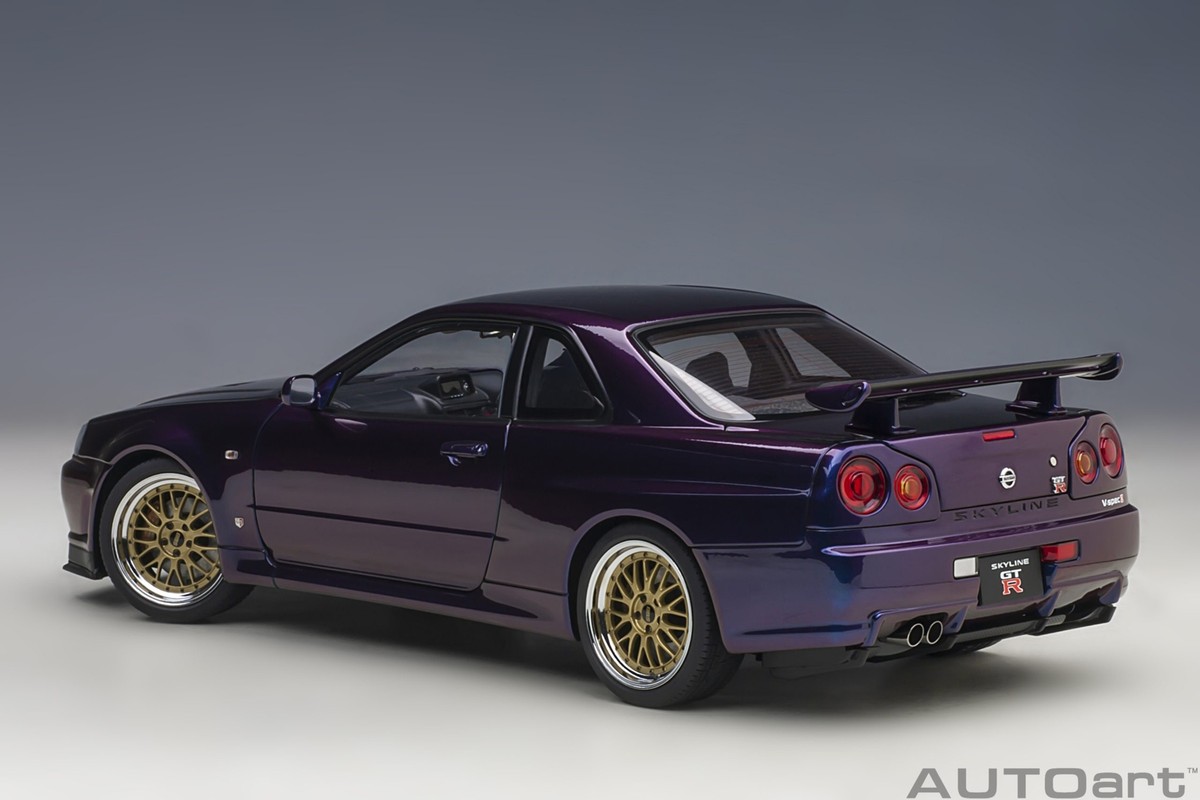 Nissan Skyline GT-R (R34) V-Spec II Midnight Purple III - 1 Nissan Skyline GT-R (R34) V-Spec II Midnight Purple III - 1
