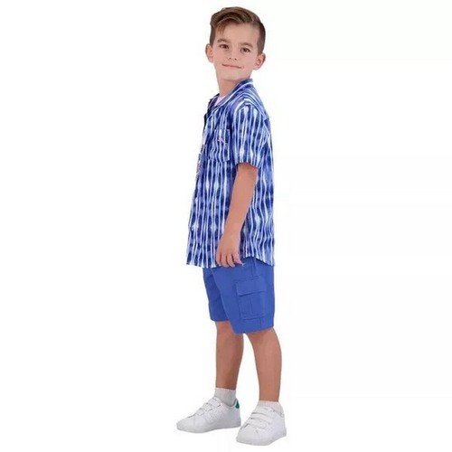 Tommy Bahama NWT Blue 3PC Kids Boys Clothing Set Size:5 Paradise Grand Prix - Picture 6 of 12