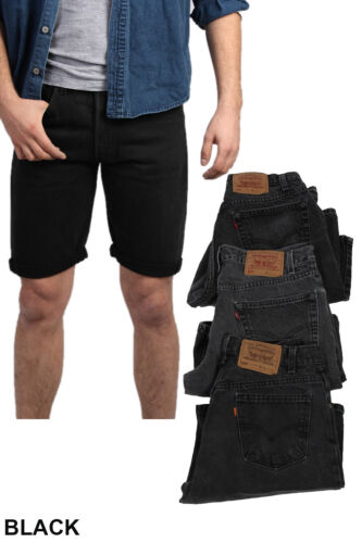 LEVIS HERRENSHORTS LEVI STRAUSS VINTAGE DENIM ABGESCHNITTEN AUFGEROLLT KLASSE B - Bild 4 von 10