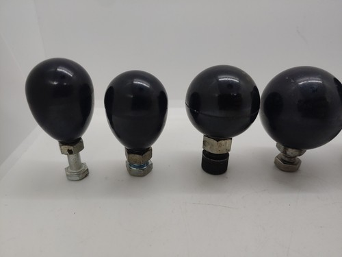 Vintage Round Gear Shifter Knobs Black lot 12. Differents size. K8 - Picture 5 of 9