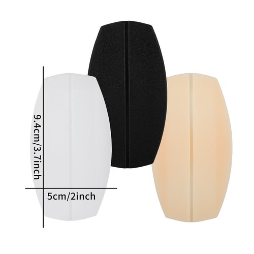 3 Pair Silicone Bra Strap Cushions Holder Non-Slip Pliable Shoulder Protector... - Picture 6 of 8