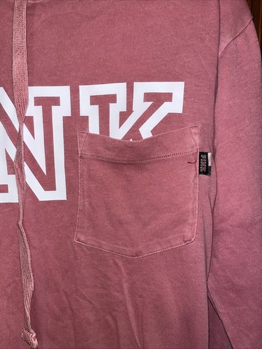 Victoria Secret Pink Hooded Shirt - Size XS (CL481) - Bild 4 von 7