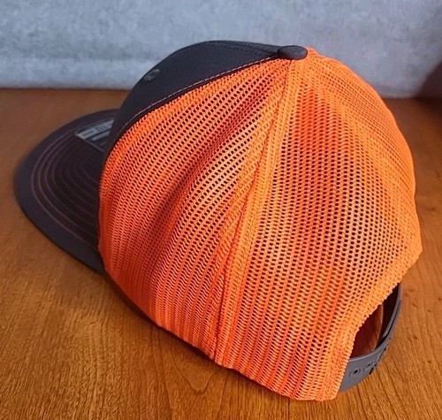 Richardson 112 Mesh Trucker Mütze • United Rentals • Orange/Grau • Neu ohne Etikett - Bild 4 von 10