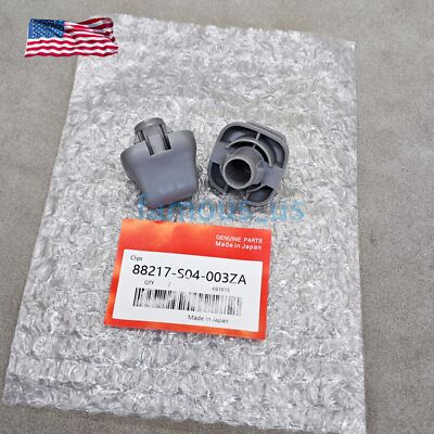 #ad #ad OEM 2PCS Grey 74437 Sun Visor Clip Replacement Light Fits Honda 88217 S04 003ZA $6.99