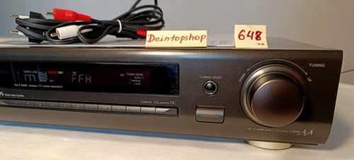 #648 RDS-Tuner Technics ST-GT 550 in braun mit Kabel und Zubehör - Bild 6 von 17