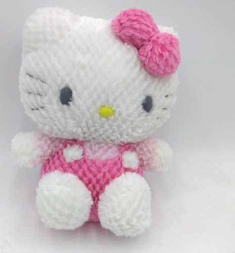 Sanrio Hello Kitty 2007 Pink 10” Plush Toy Stuffed White Pink Bow - Picture 4 of 7