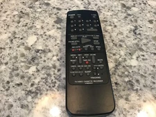 Remote Control #0766093010 TV Video Cassette Recorder