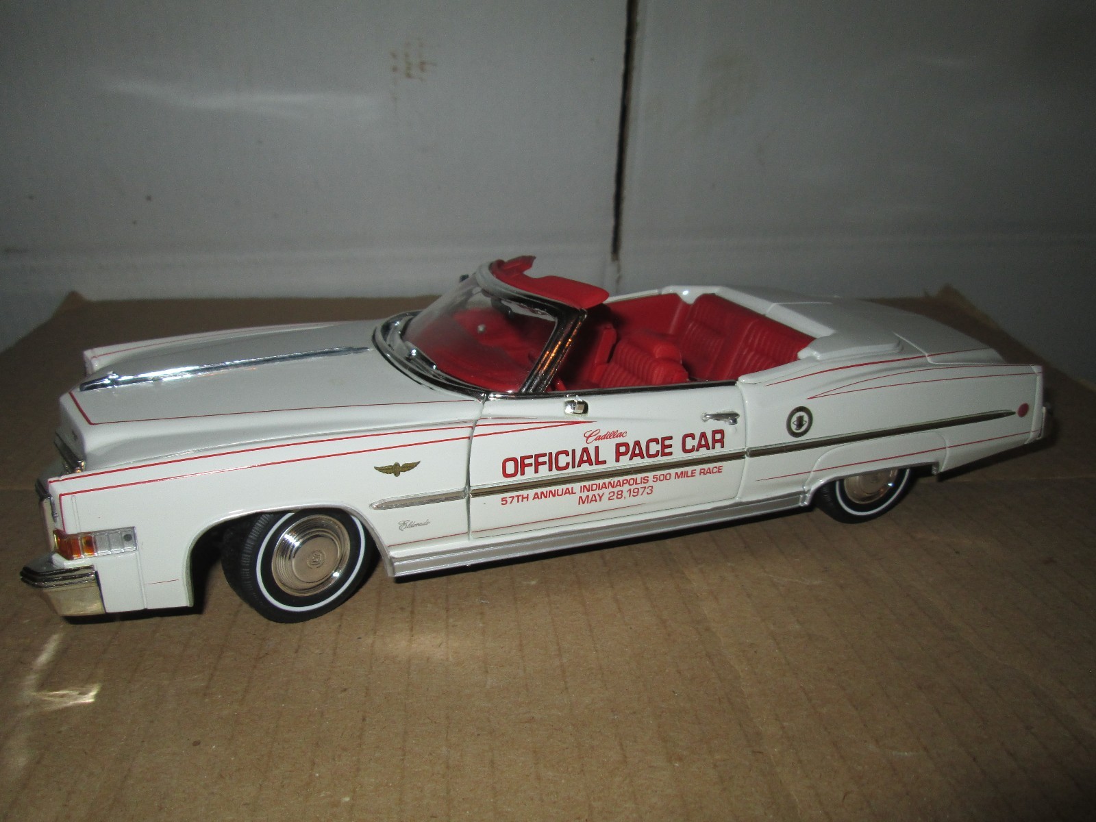 1973 Cadillac Eldorado descapotable Oficial Indy 500 Pace Car Ansen Suelto 1973 Cadillac Eldorado descapotable Oficial Indy 500 Pace Car Ansen Suelto