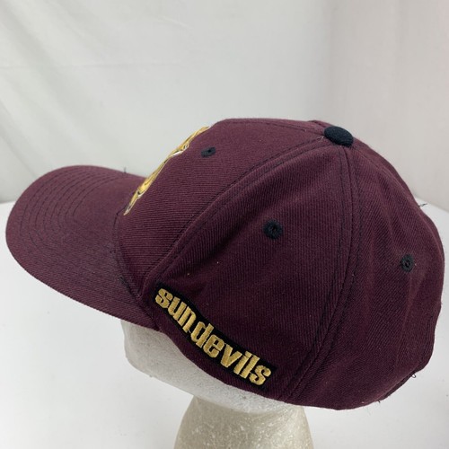 Arizona Sun Devils Ball Cap Hat (Broken Snapback) Baseball - Picture 2 of 6