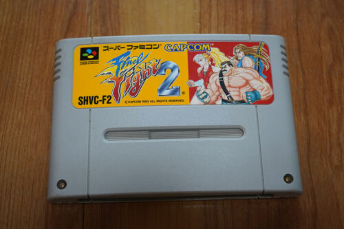Lote de 3 Juegos Super Famicom - Final Fight 2, Street Fighter II Turbo, Super SF2 - Imagen 4 de 13