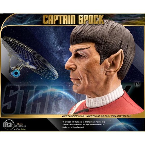 Leonard Nimoy Captain Spock 1:3 Scale Museum Statue DARKSIDE COLLECTIBLES STUDIO - Imagen 12 de 17