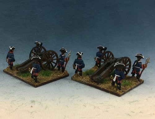 15mm Seven Years War painted Brunswick Army Brunswick Artillery and Cannon BW12 - Picture 4 of 11