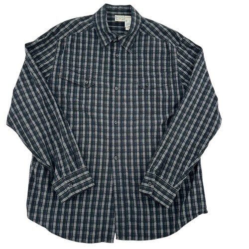 STAMP 10 Men Sz XL Long Sleeve 100% Cotton Shirt Western Rodeo Classic Casual