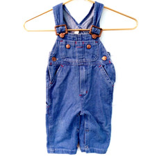 Vintage 70s 80s BIG MAC JC Penney Blue Denim Overalls 18M TODDLER Toddle Time