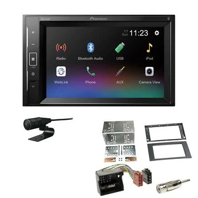 Pioneer DMH-A240BT 2-DIN Autoradio Bluetooth für Ford Focus II 2004-2008 schwarz - Bild 1 von 4