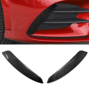 ABS Carbon Fiber Side Front Fog Light Decorative Trim for Benz A-Class W177 2019 ABS Carbon Fiber Side Front Fog Light Decorative Trim for Benz A-Class W177 2019