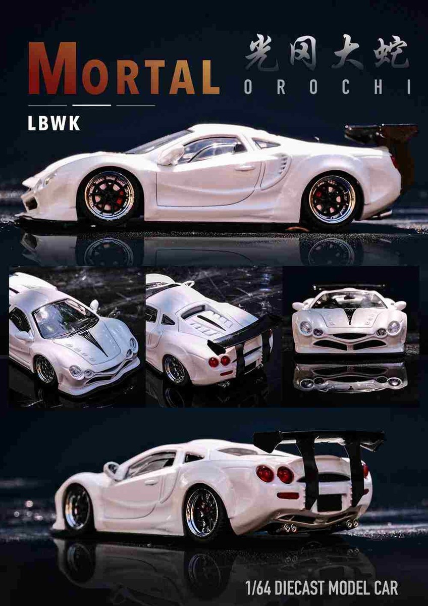 キラ☆Mortal LBWK 光岡自動車オロチ 1/64 Mortal MITSUOKA Orochi LBWK Diecast Toys Car Models