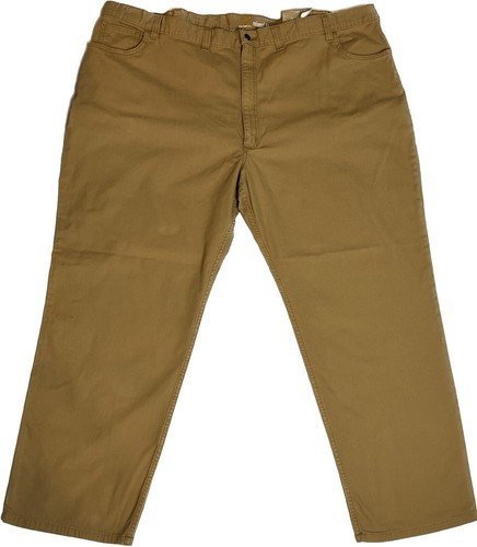 Carhartt FR Washed Duck Work Dungaree Brown 100791-246 Pants 42X