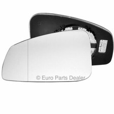 Left side Clip Heated Wide Angle wing mirror glass for Renault Fluence 09-16