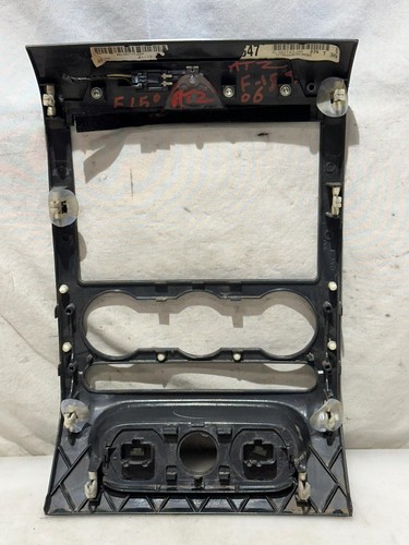 04-08 Ford F150 Center Dash Radio Bezel Trim Panel Cover OEM 6L302TA3JA6 - Picture 3 of 6