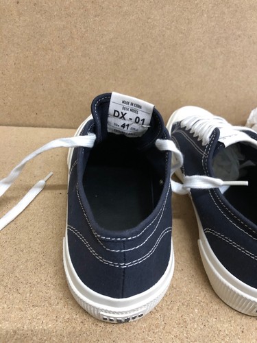 Sandro Paris Hombre Azul Marino Tela Tenis Zapatos con Cordones \talla US 8 EUR 41 - Imagen 8 de 11