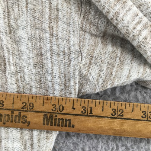 Lane Bryant Open Front Cardigan Sweater Womens 22/24 Beige Cotton Blend Knitted - Picture 7 of 19
