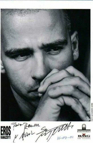 Objets de collection liés eros ramazzotti à la musique