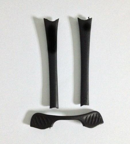 Inew SCHWARZES Nasenpad & Gummistück für Oakley Radarrahmen - Bild 2 von 2