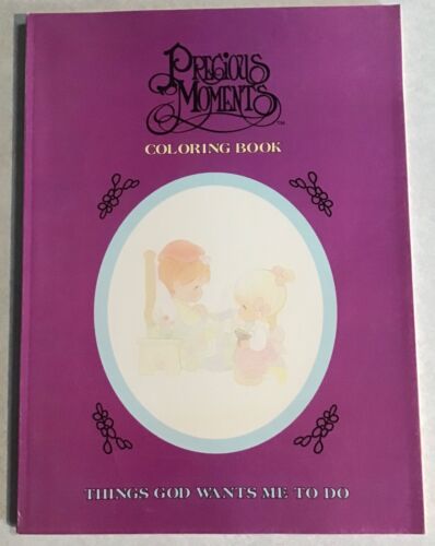 Vintage Lot of 4 Precious Moments Coloring Books Unused - Imagen 2 de 13