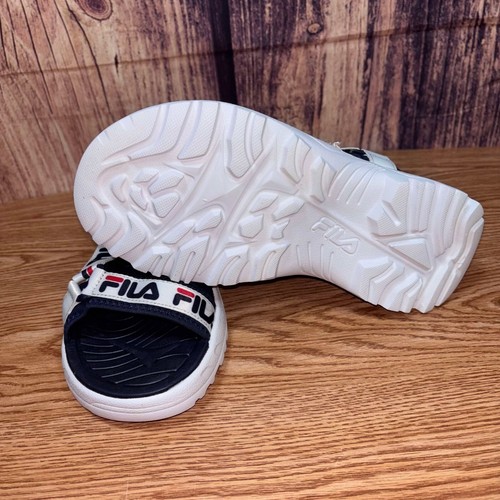 Fila Alteration Womens Shoes Sandals wht/fnvy/wht Size 8 - Picture 3 of 6