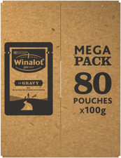 Meaty Chunks Mixed in Gravy Wet Dog Food 80X100G 4.24 per kilo
