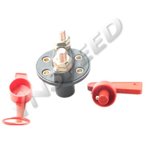 Car Battery Cut Off Disconnect Master Kill Switch Marine RV + Removable Key - Picture 7 of 7