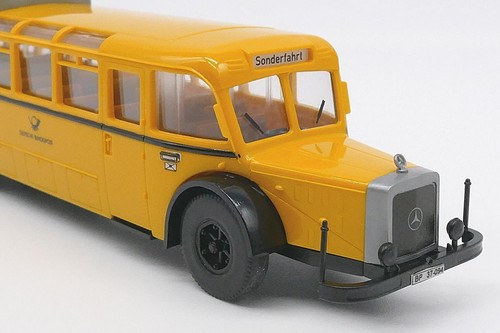 C078 BREKINA BUS MB Mercedes-Benz O 10000 Deutsche Bundespost DBP USATO 1 - Foto 5 di 6