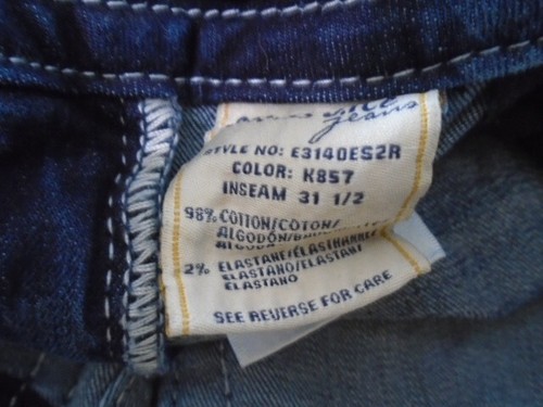 MISS ME Damen Denim Bling Strass Stretch Mid Rise EASY SKINNY Jeans 26 - Bild 9 von 9