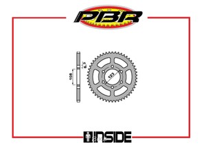 Pbr 4412 Corona Trasmissione In Ergal 51 Denti Passo 420 Aprilia Rs4 50 2012 Ebay