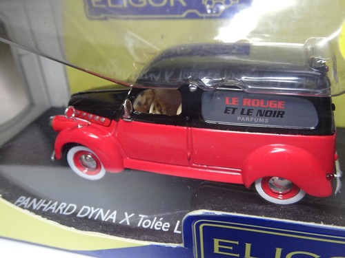 1/43 eligor panhard dyna x tolée parfume rouge et noir 1:43 neuf boite - Foto 4 di 4
