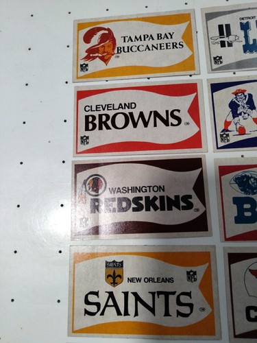 1976 SUNBEAM NFL Football TEAM STICKERS Pick Your Team Excellent! Updated!! - Picture 3 of 12