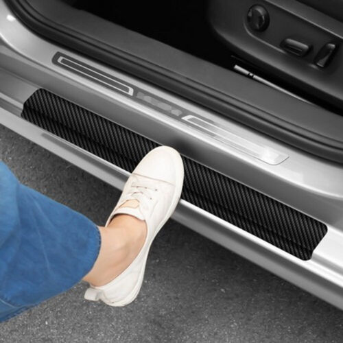 Protector Sill Scuff Cover Car Door Carbon Fiber Sticker Anti-scratch Body Strip - Bild 10 von 10