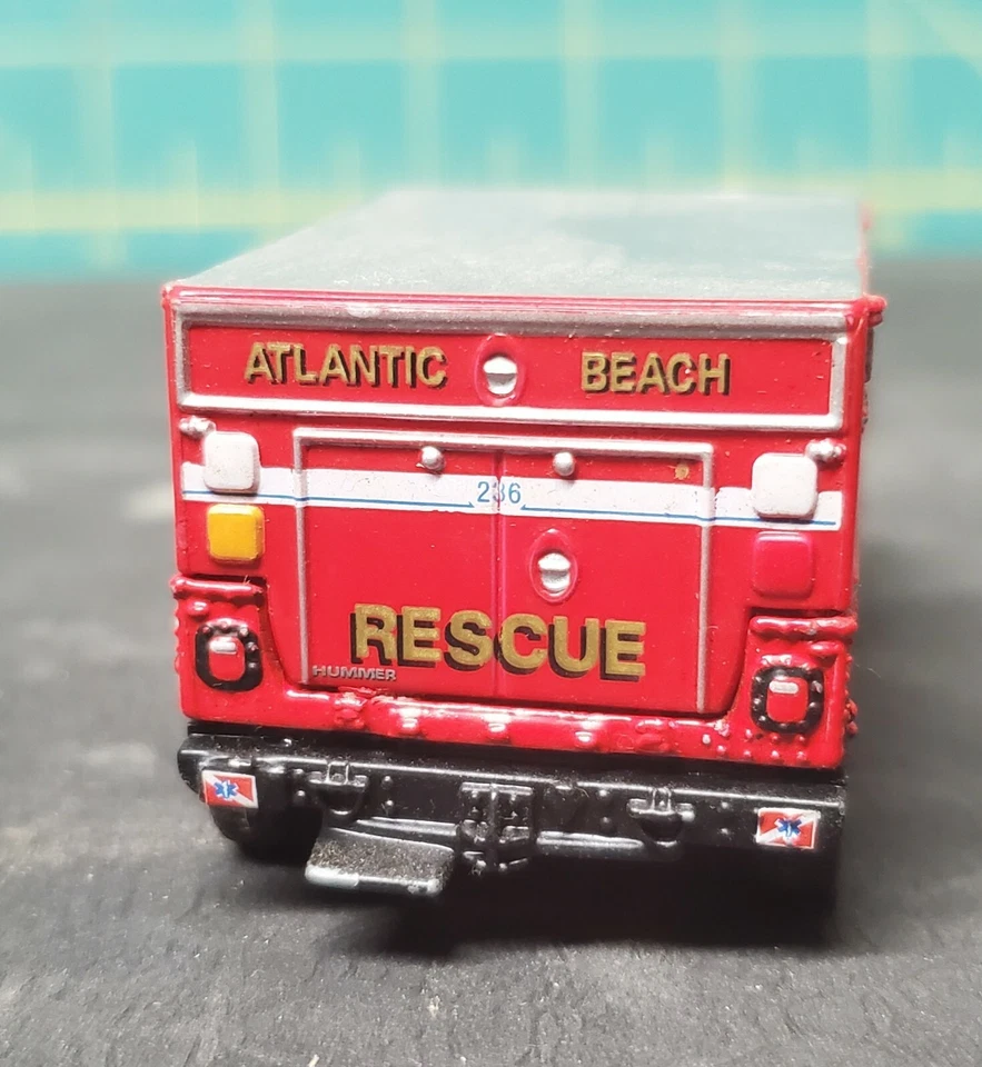 Johnny Lightning H2 Hummer Atlantic Beach Rescue Loose - Image 3 of 3