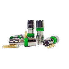 20 pack Audio Video RCA Compression Connector for RG59 Coaxial Cable CCTV