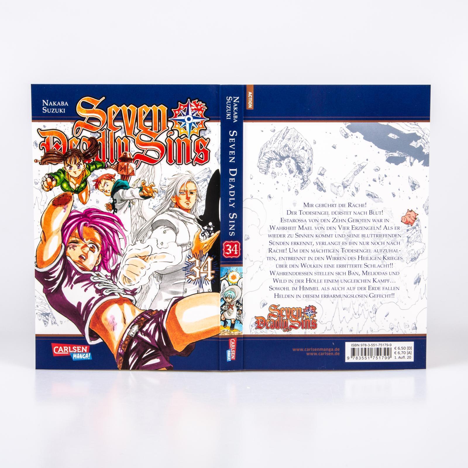 Thumbnail - Seven Deadly Sins 34 Mittelalterliche Fantasy-action Mit Witz Suzuki
