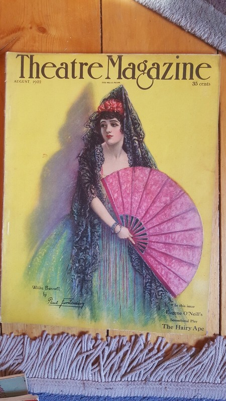 RARE August 1922 Theatre Magazine w Wilda Bennett by Furstenberg