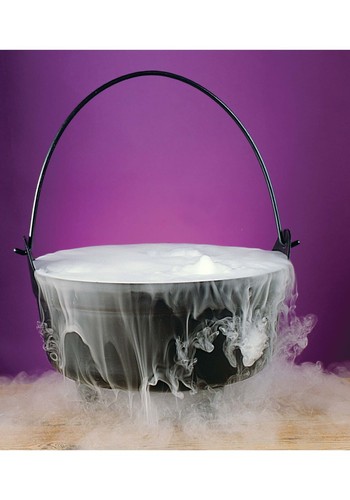 NEW! Black 14" Cauldron Bowl for Witch Halloween Prop Display Trick or Treat - Picture 2 of 2