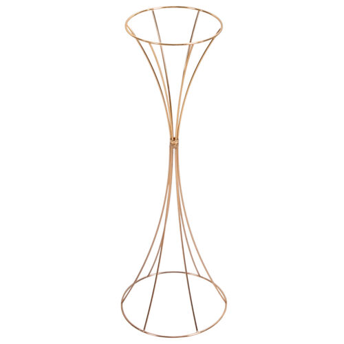 3 pz Portafiori a forma di clessidra da tavolo matrimonio oro per cerimonia anniversario - Foto 7 di 19